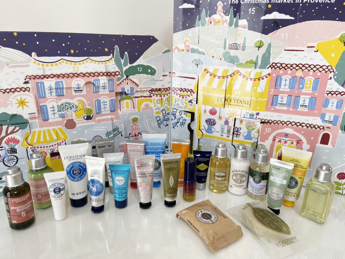 L'OCCITANE ロクシタン アドベントカレンダー 2020 クリスマスコスメ